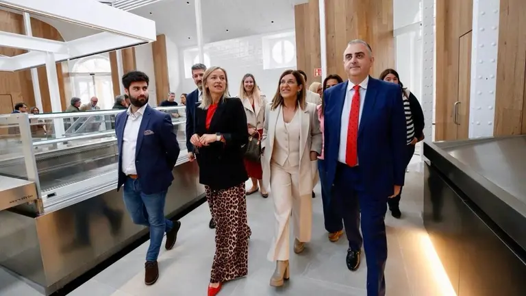 Visita a las obras del Mercado