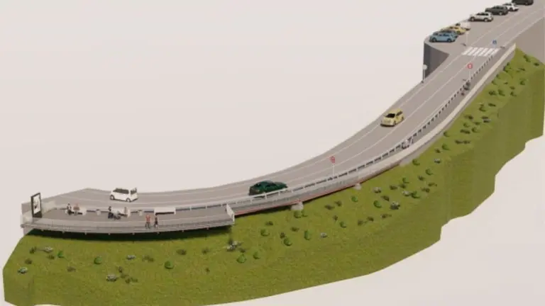 Infografía del mirador.