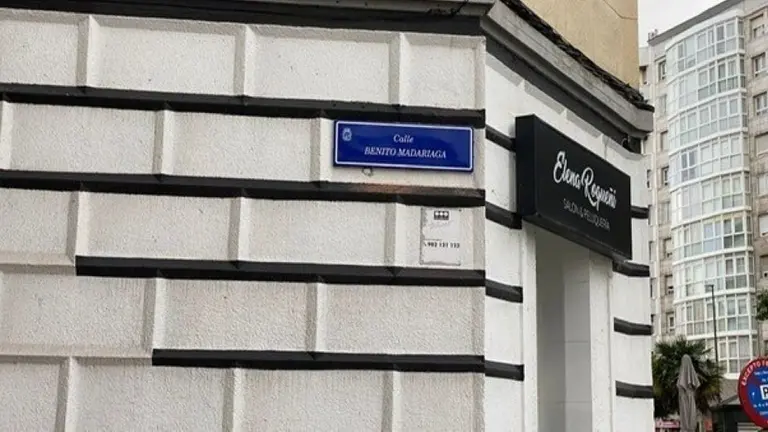 Nueva calle Benito Madariaga.