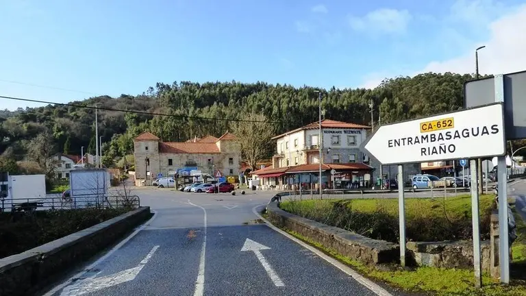 Localidad de Hoznayo, en Entrambasaguas. R.A.