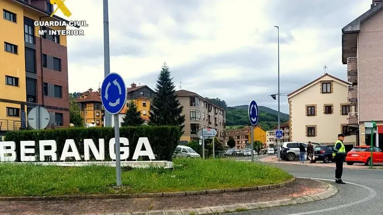 Localidad de Beranga, en Hazas de Cesto.