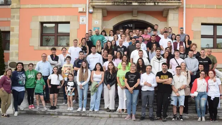 Encuentro con los pe&ntilde;istas en Renedo.