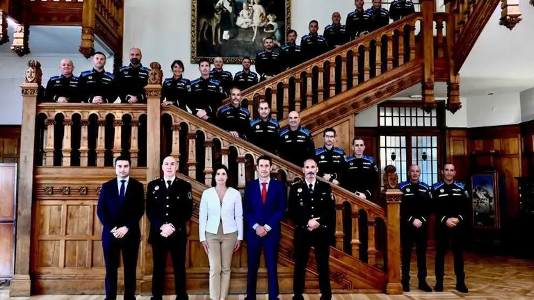 Nuevos agentes de la Polic&iacute;a Local de Santander.