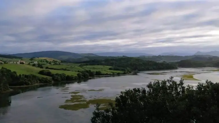 Ría Tía Menor en San Vicente de la Barquera.