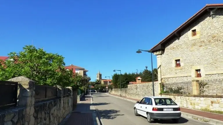 Localidad de Galizano en Ribamontán Mar. R.A.