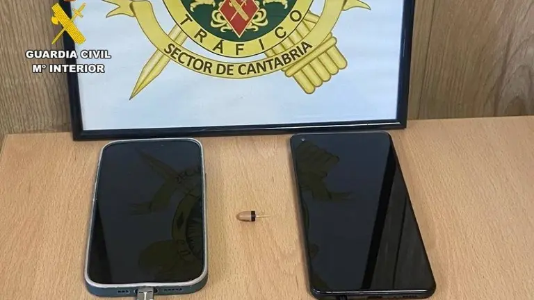 Material tecnológico incautado.