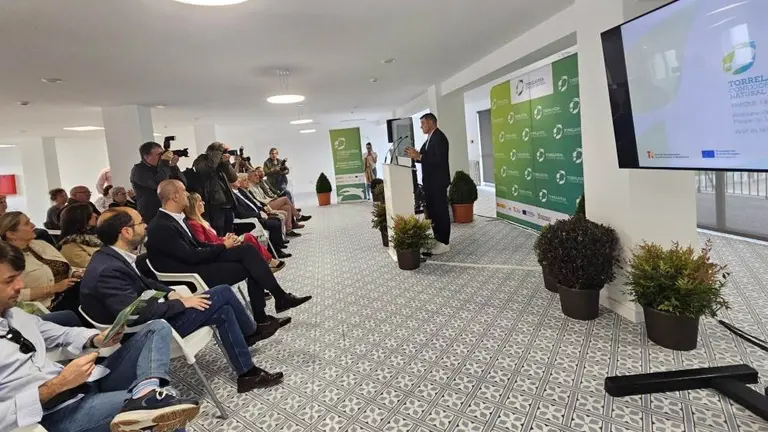 Presentación de la recuperación del Parque de Las Tablas.