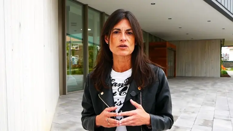 La portavoz de Vox, Laura Velasco.