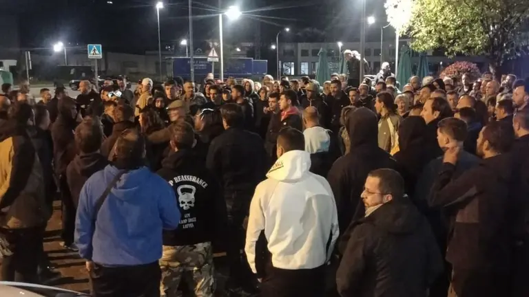 Segunda jornada de la huelga del metal.