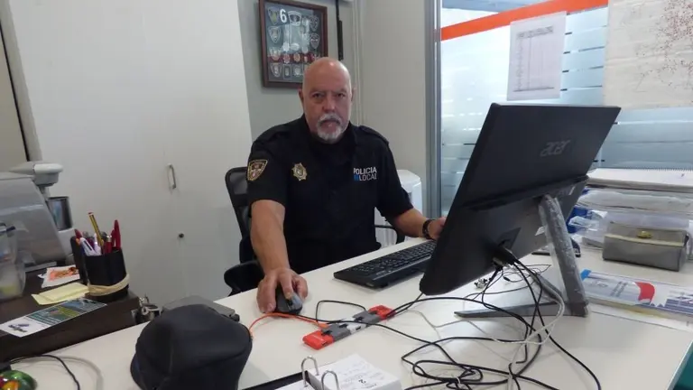 El coordinador regional de la Policía Local en Cantabria de CCOO, Juan Carlos Díaz. R.A.