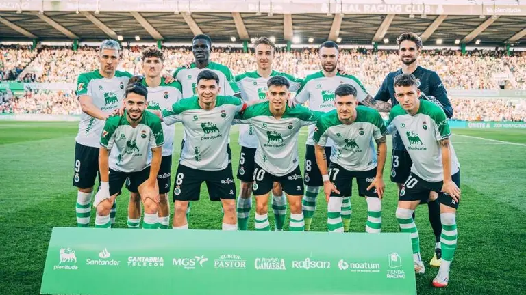 Plantilla del Racing.