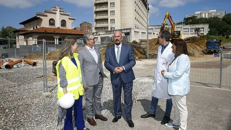 Visita a las obras de Protonterapia