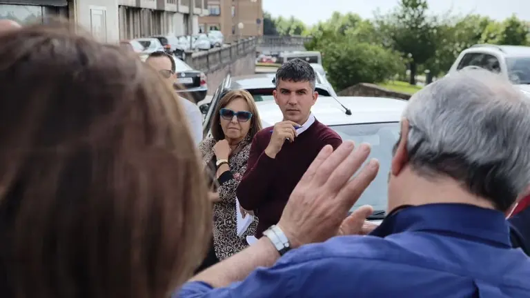 Reuni&oacute;n con los vecinos de la Bajada de Polio.
