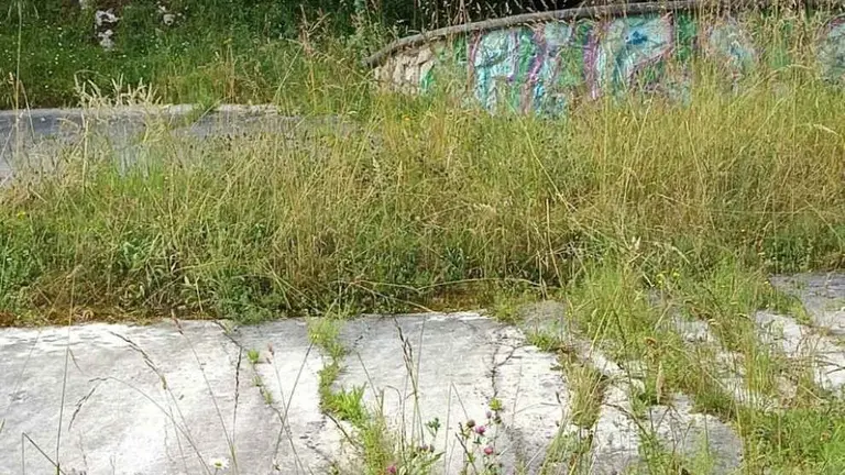 Estado de la Cantera de Bilbao, en Escobedo.