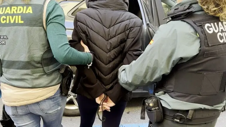 Un momento de las detenciones.