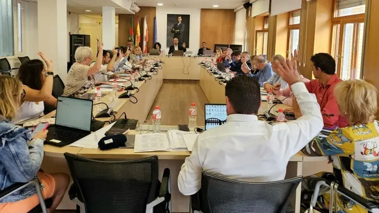 Pleno de Torrelavega.