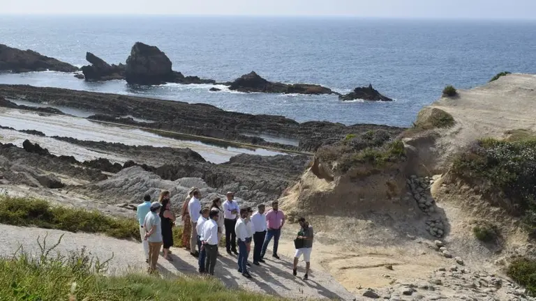 Visita al Geopaque Costa Quebrada.