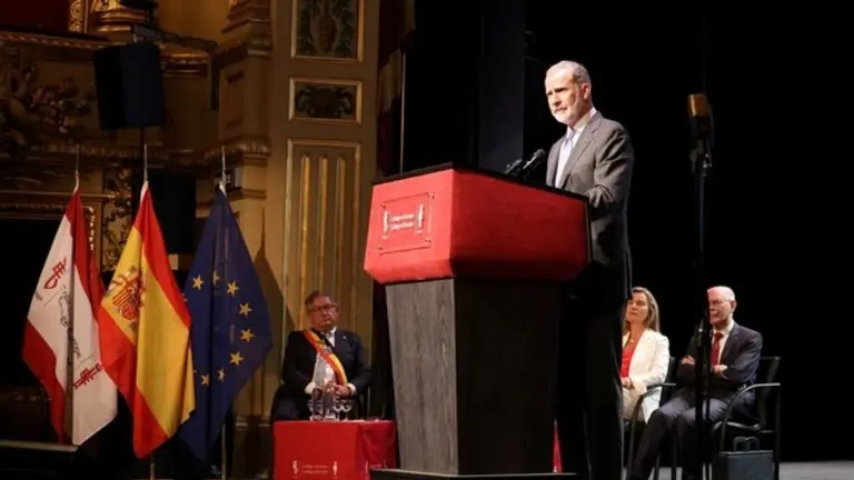 El rey de Espa&ntilde;a, Felipe VI. Casa Real