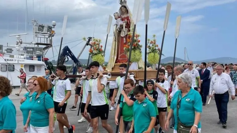 Celebraci&oacute;n del Carmen en Colindres.