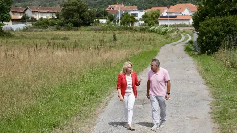 Visita de la consejera de Desarrollo Rural a Argoños.