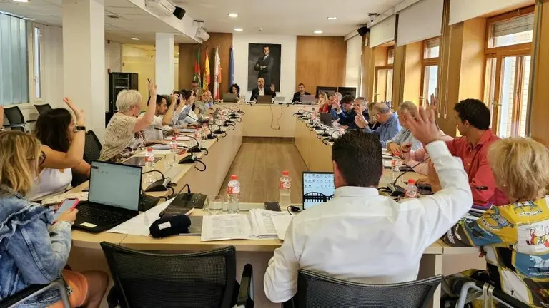 Sesión plenaria en Torrelavega.