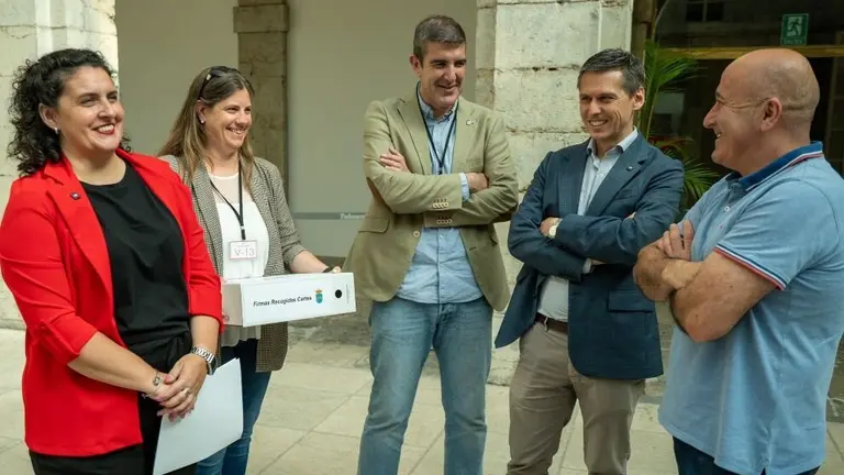 Representantes del PSOE.