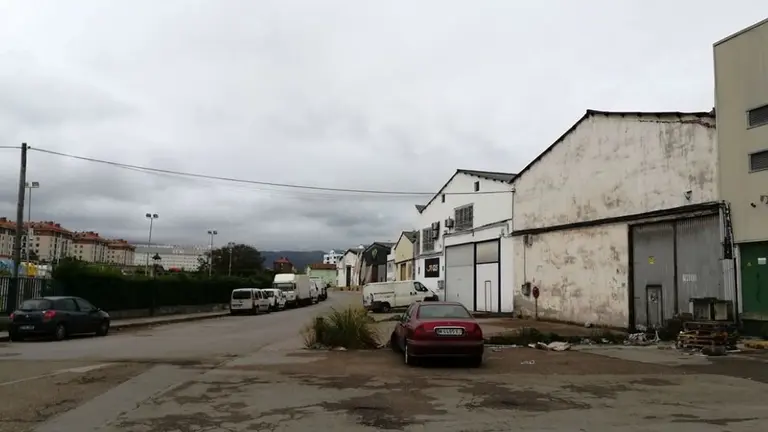 Zona de empresas en Maliaño, en Camargo. R.A.