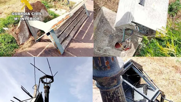 Daños detectado en Vilanueva.