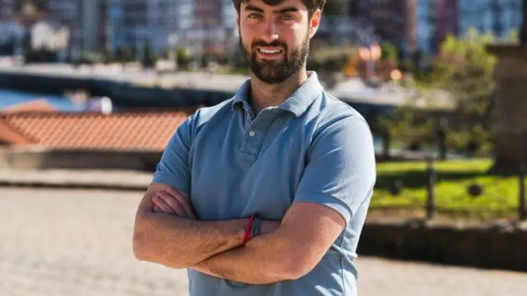 El edil del PP en Castro Urdiales, Cristian Antuñano.