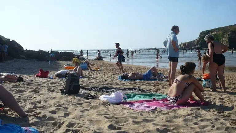 Playa de Galizano, en Ribamontán al Mar. R.A.