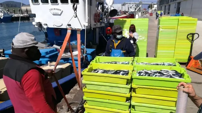 Puerto pesquero de Santoña. R.A.