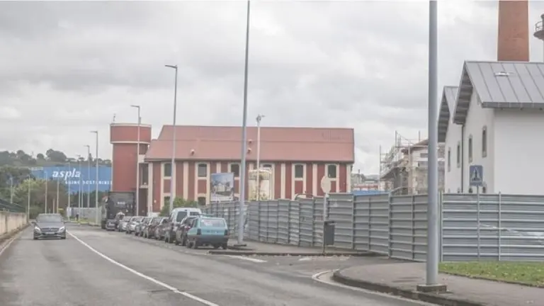 Zona donde se ejecutarán las obras en Torrelavega