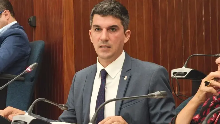 El portavoz del PSOE, Daniel Fern&aacute;ndez.