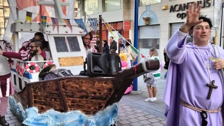 Desfile infantil del Carnaval de Santo&ntilde;a. R.A.
