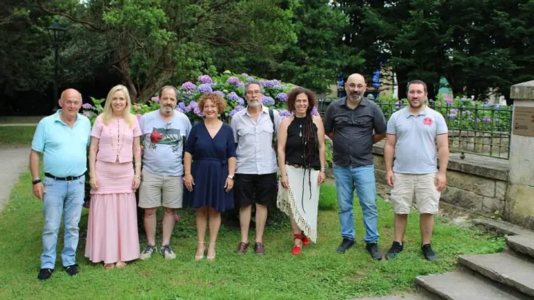 Representantes de Podemos Cantabria.