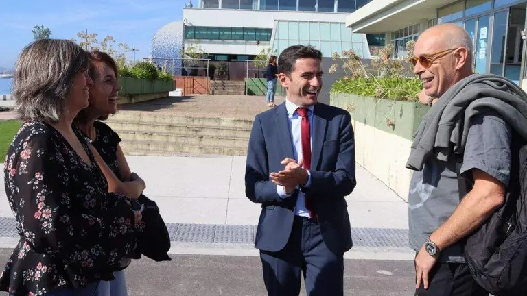 Visita a las instalaciones del Centro Oceonogr&aacute;fico en Santander.
