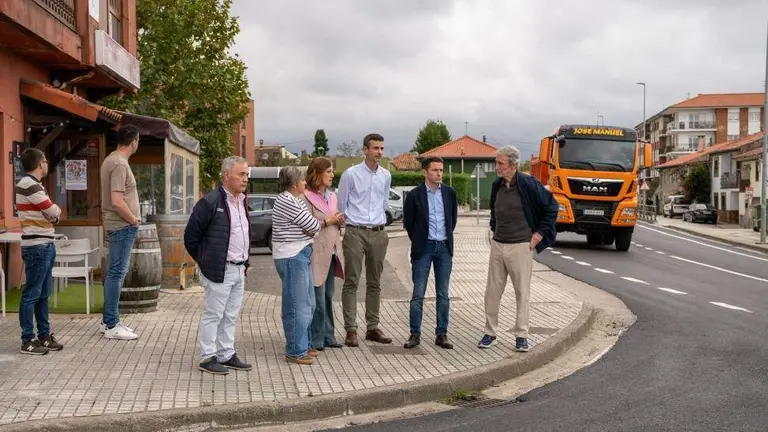 Las autoridades políticas visitaron las obras a su paso por Polanco.