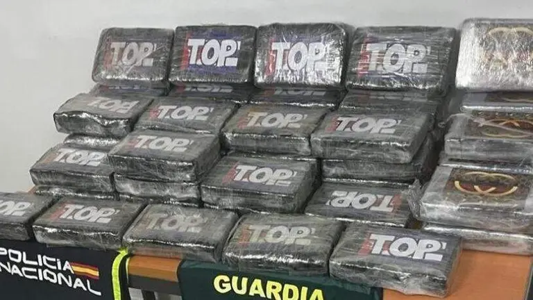 Cocaína incautada en la operación Buciero-Anchoa.