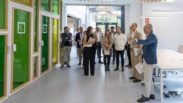 Un momento de la inauguraci&oacute;n de las instalaciones en el Pctcan.