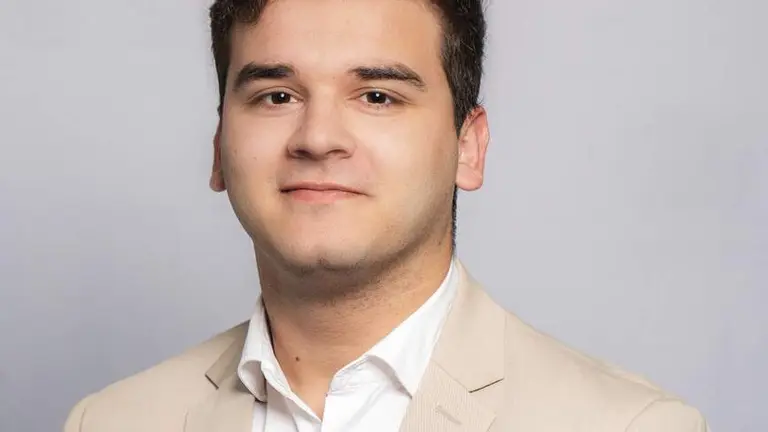 El nuevo alcalde de Tudanca, Mario