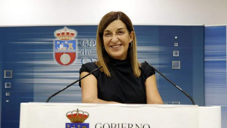 La presidenta de Cantabria, María José Sáenz de Buruaga.