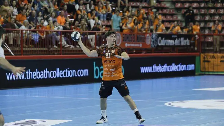 Un instante del partido.