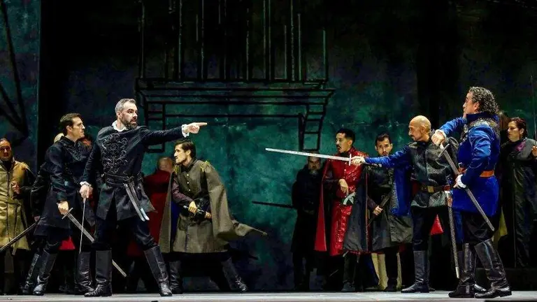 Representación de 'Roméo et Juliette'.