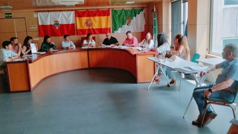 Concejales en el Pleno de Noja de esta legislatura. R.A.