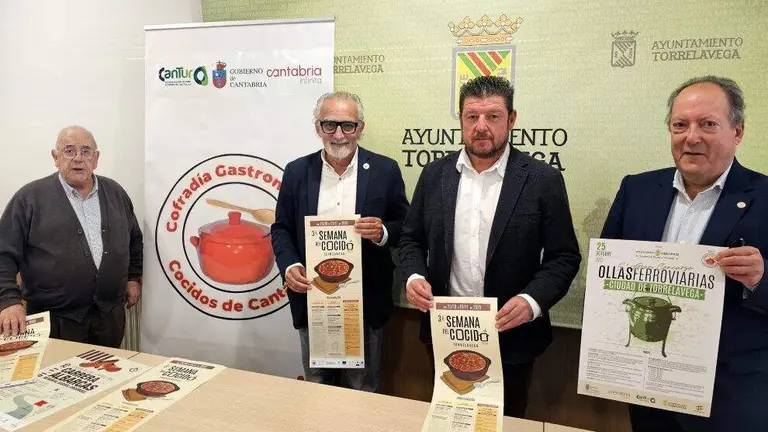 Presentación de la Semana del Cocido en Torrelavega.