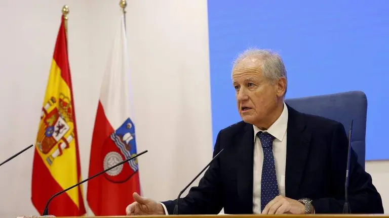 El consejero de Industria, Eduardo Arasti (PP).