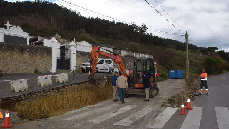 Urbanización del Barrio El Pozo en Boo.
