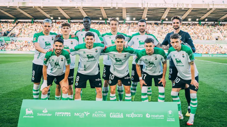 Plantilla del Racing.