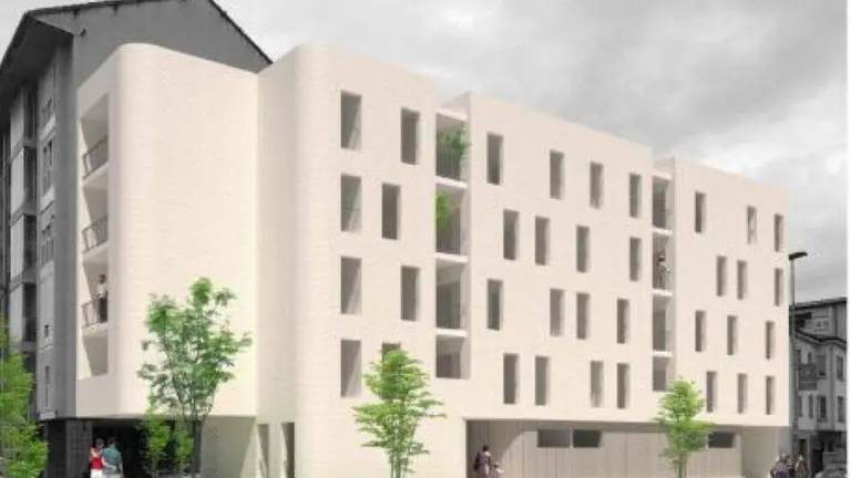 Infografía de las viviendas en El Zapatón.