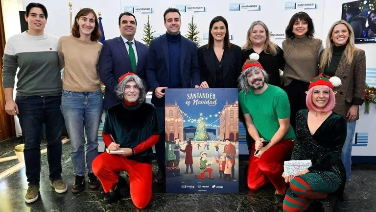 Presentación la programación de Navidad en Santander.